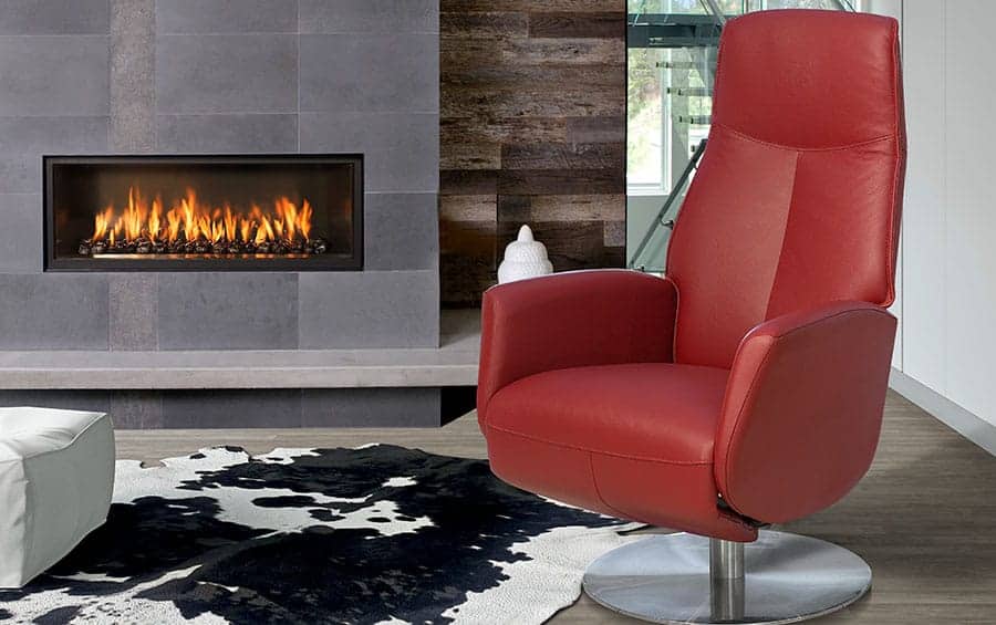 כורסת טלוויזיה מעור